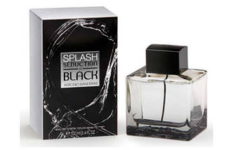 Antonio Banderas Splash Seduction in Black туалетна вода 100 ml. (Антоніо Бандерас Сплеш Седакшн ін Блек), фото 2