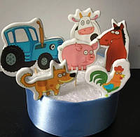 Цукрові прикраси "Трактор С"