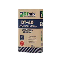 Штукатурка цементна DT-40 «CEMENT PLASTER»