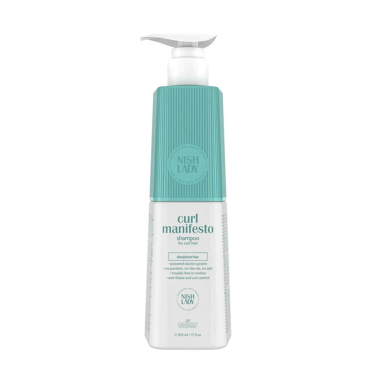 Шампунь для кучерявого волосся NishLady Curl Manifesto Shampoo 503мл