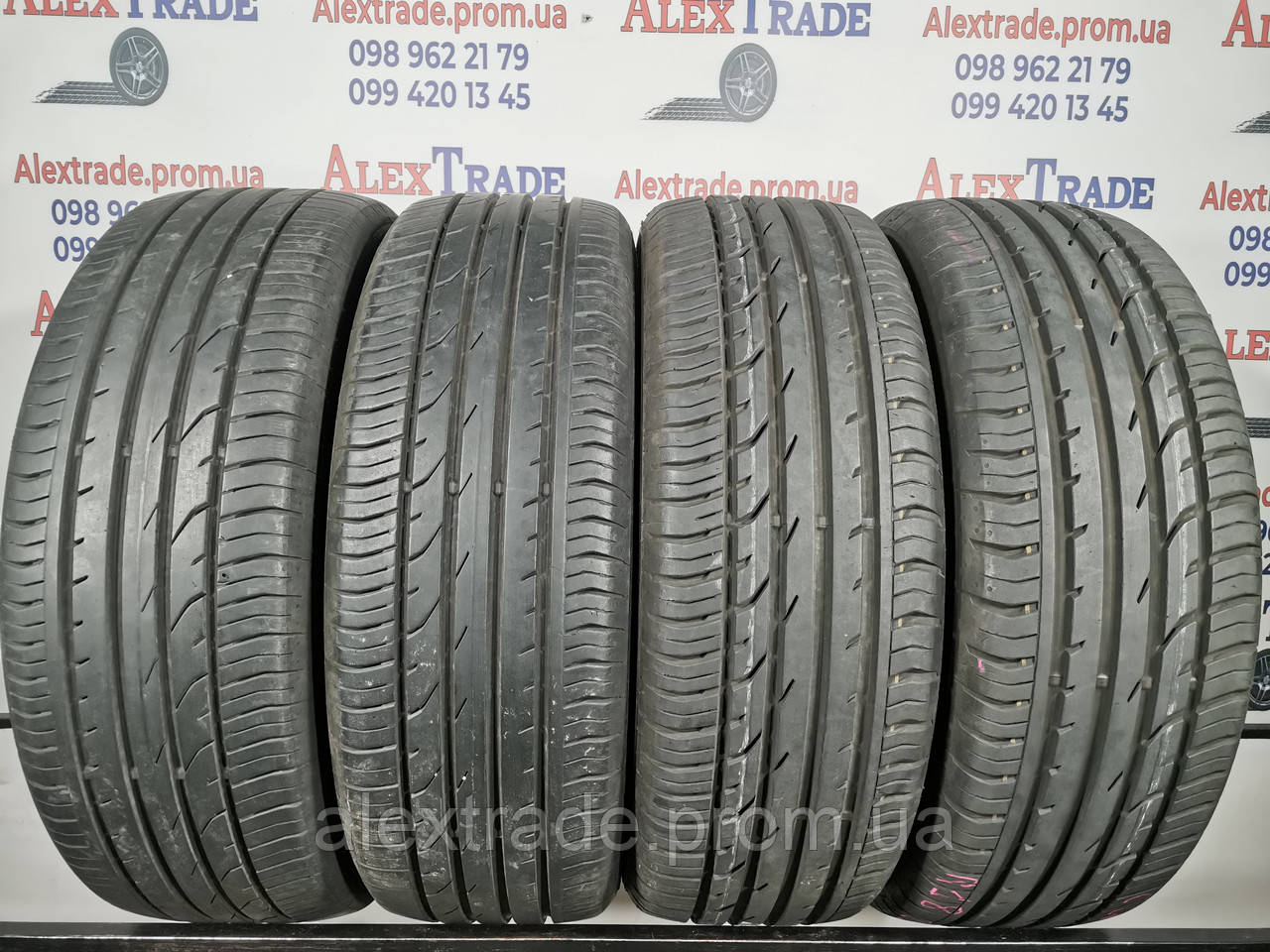 215/55 R18 Continental ContiPremiumContact 2E літні шини б/у, фото 1