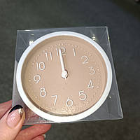 Настільний годинник із будильником круглий 21073