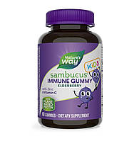 Бузина Nature's Way Sambucus Kids Immune Support 60 gummies (1086-2022-10-1102)