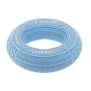 Еспандер кистьовий силіконовий PowerPlay PP-4330 Hand Grip Loops Light 13.5-18 кг. Блакитний, фото 5