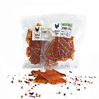 Джерки курка класична вакуум 50г, курячі снеки, м'ясні чіпси, закуски до пива