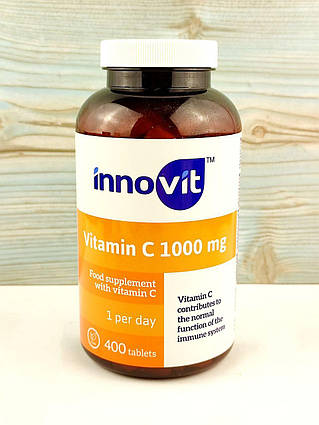 Дієтична добавка Innovit Vitamin C 1000 mg 400 шт