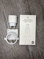 Швидка зарядка для iPhone 15 Pro Max 35W USB-C + Кабель Type-C to Type-C, фото 6