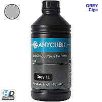 Anycubic Basic UV Resin (Grey 1L) (SPTGY) Серая (Фотополимерная Смола)