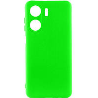 Чехол накладка Silicon Case Full Camera Lakshmi для Xiaomi Redmi 13C/Poco C65 Neon Green