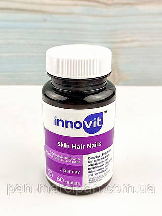 Дієтична добавка Innovit skin Hair Nails 60 шт