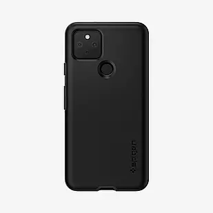 Чохол Spigen Thin Fit Black для Google Pixel 5
