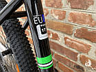 Велосипед Royal 27.5-17" MOTION чорно-зелений 2024, фото 5