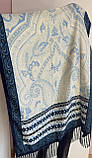 Жіночі шарфи з шовковою бахромою Мотив етно, фото 2