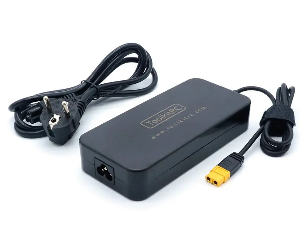 Блок живлення ToolkitRC ADP-200 200W, 19.5V, 10.3A, XT60 для зарядних FPV