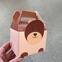 Коробка подарочная детская сборная мишка