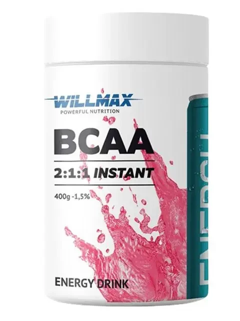 Амінокислоти БЦАА Willmax BCAA Instant 2:1:1 400 г, фото 1
