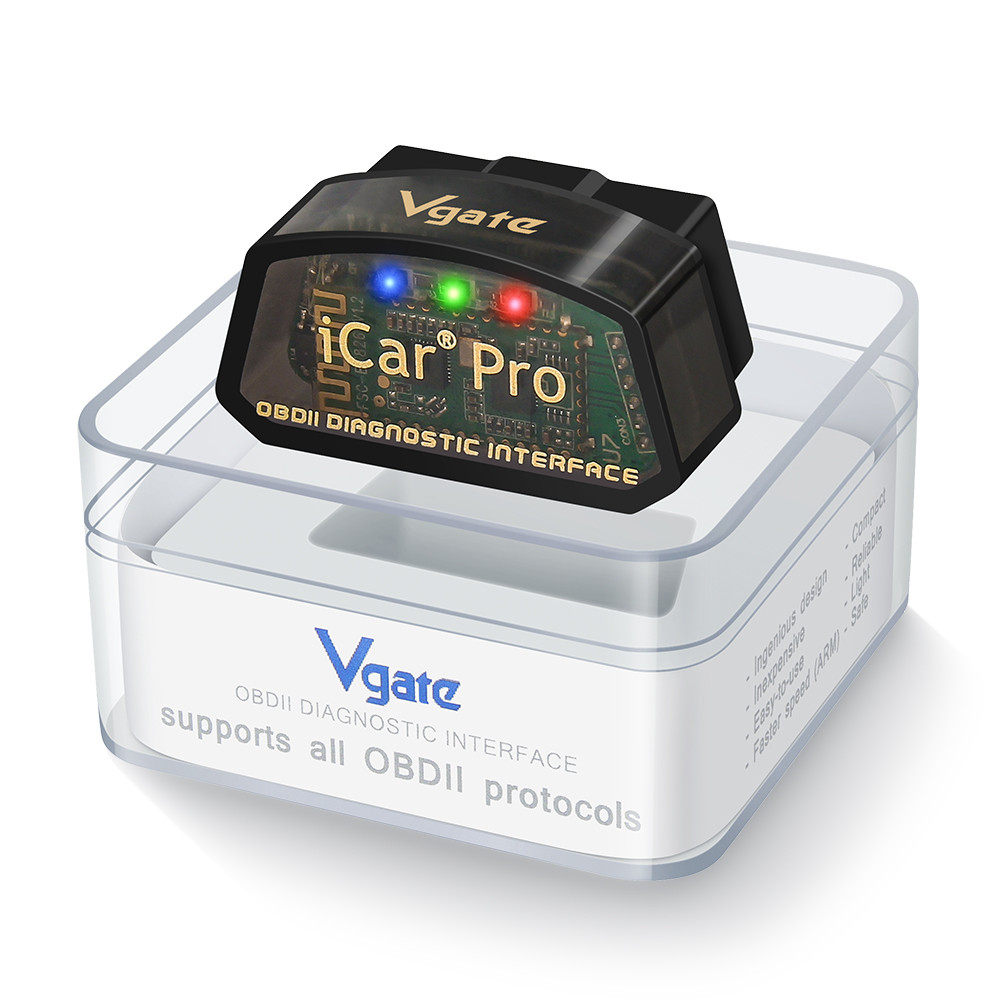 Мультимарковий Автосканер Vgate iCar Pro ELM327 V2.3 Bluetooth 4.0 (iOS + Andoid)
