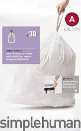 Мішки для сміття 30 шт. Simplehuman розмір A 4.5 л