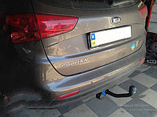 Фаркоп Kia Ceed SW 2012-2018 (Кіа Сід універсал) без зняття бампера, фото 3