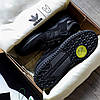 Чоловічі кросівки Adidas Bad Bunny Forum Buckle Low Core Black (Чорні) Адідас текстиль шкіра замш демісезон, фото 6