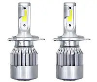 Комплект LED ламп HeadLight C6 H4 12v COB