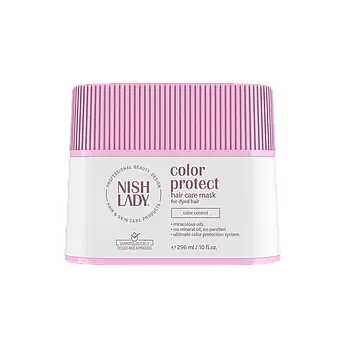 Маска для фарбованого волосся NishLady Color Protect Mask 296ml