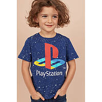 Детская футболка H&M для мальчика 2-4 года р.98-104 - PlayStation