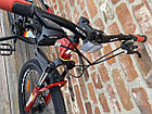 Велосипед Royal 27.5-18" DRIVE чорно-червоний 2024, фото 4