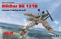 Сборная модель 1:32 самолета Bucker 131B
