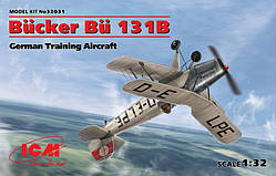 Збірна модель 1:32 літака Bucker 131B