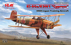 Збірна масштабна модель 1:32 літака Ki-86a/K9W1