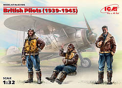 Набір 1:32 фігур Британські пілоти (1939-1945 р.)