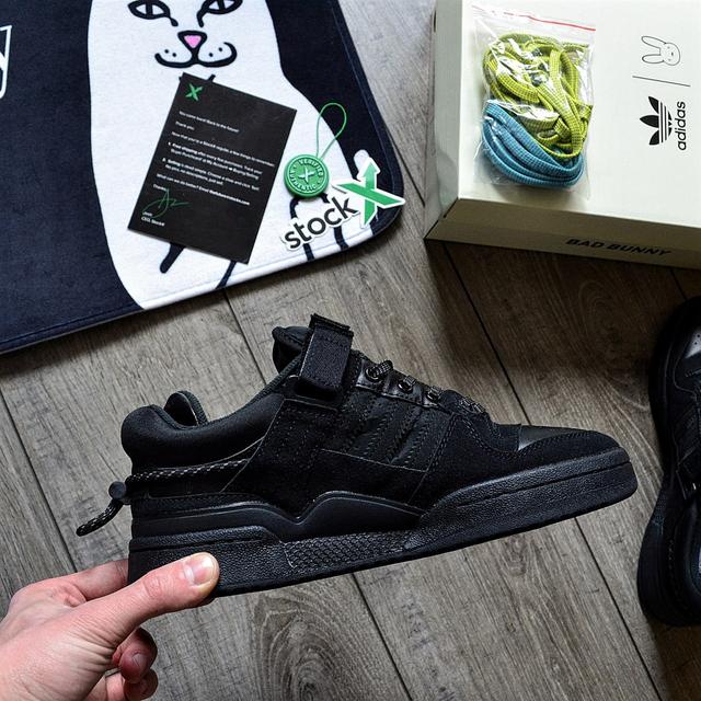 Кроссовки мужские Adidas Bad Bunny Forum Buckle Low The First Café