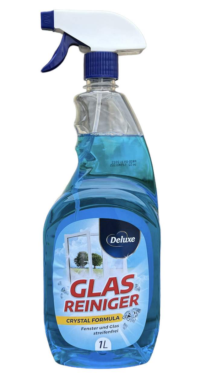 Засіб для миття скла та дзеркал Deluxe Glas Reiniger 1 л, фото 1