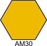 Краска акриловая желтая сигнальная матовая Хома (Homa) АМ30