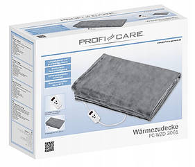 Ковдра з підігрівом ProfiCare сірий PC-WZD 3061