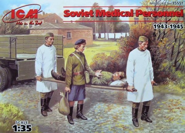 Набір 1:35 фігурок Радянський медперсонал