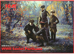 Набір 1:35 фігурок Радянські партизани