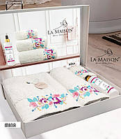 Подарочный набор полотенец La Maison, 3 шт. с ароматом Mina