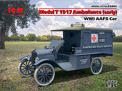 Збірна модель 1:35 санітарного автомобіля Model T 1917 Санітарна (рання)