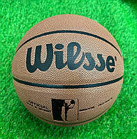 Мяч баскетбольный темно-оранжевый Wilsse №7 PU