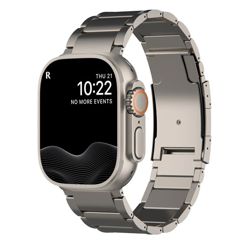 Титановий браслет (3 ланки) для Apple Watch 49 / 46 / 45 / 44 mm titanium
