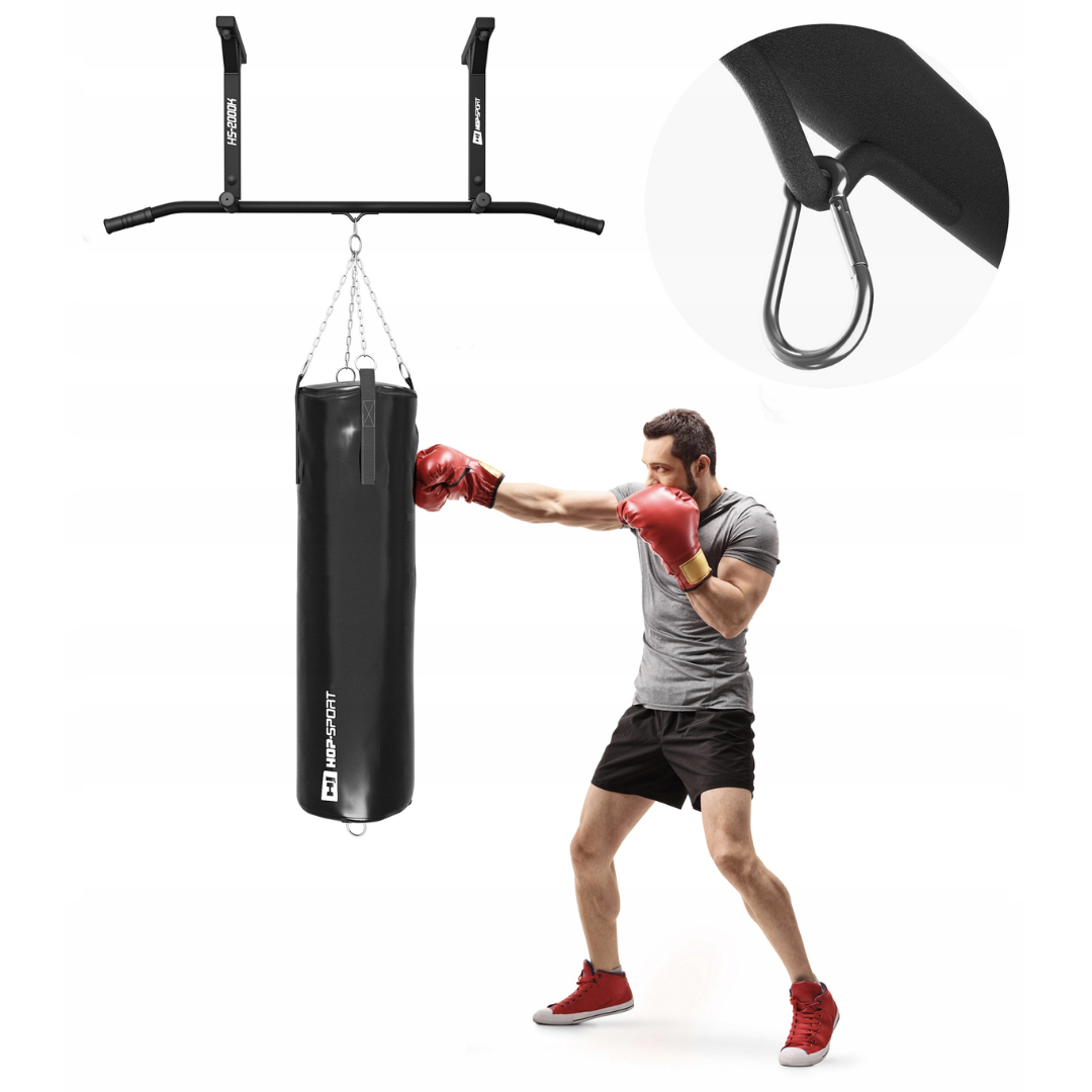 Стельовий турнік Hop-Sport HS-2000K із рукавичками, фото 1