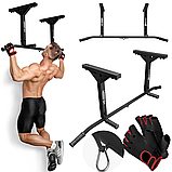 Стельовий турнік Hop-Sport HS-2000K із рукавичками, фото 8