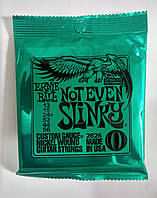 Струны Для Электрогитары Ernie Ball 2626 Not Even Slinky Nickel Wound 12/56