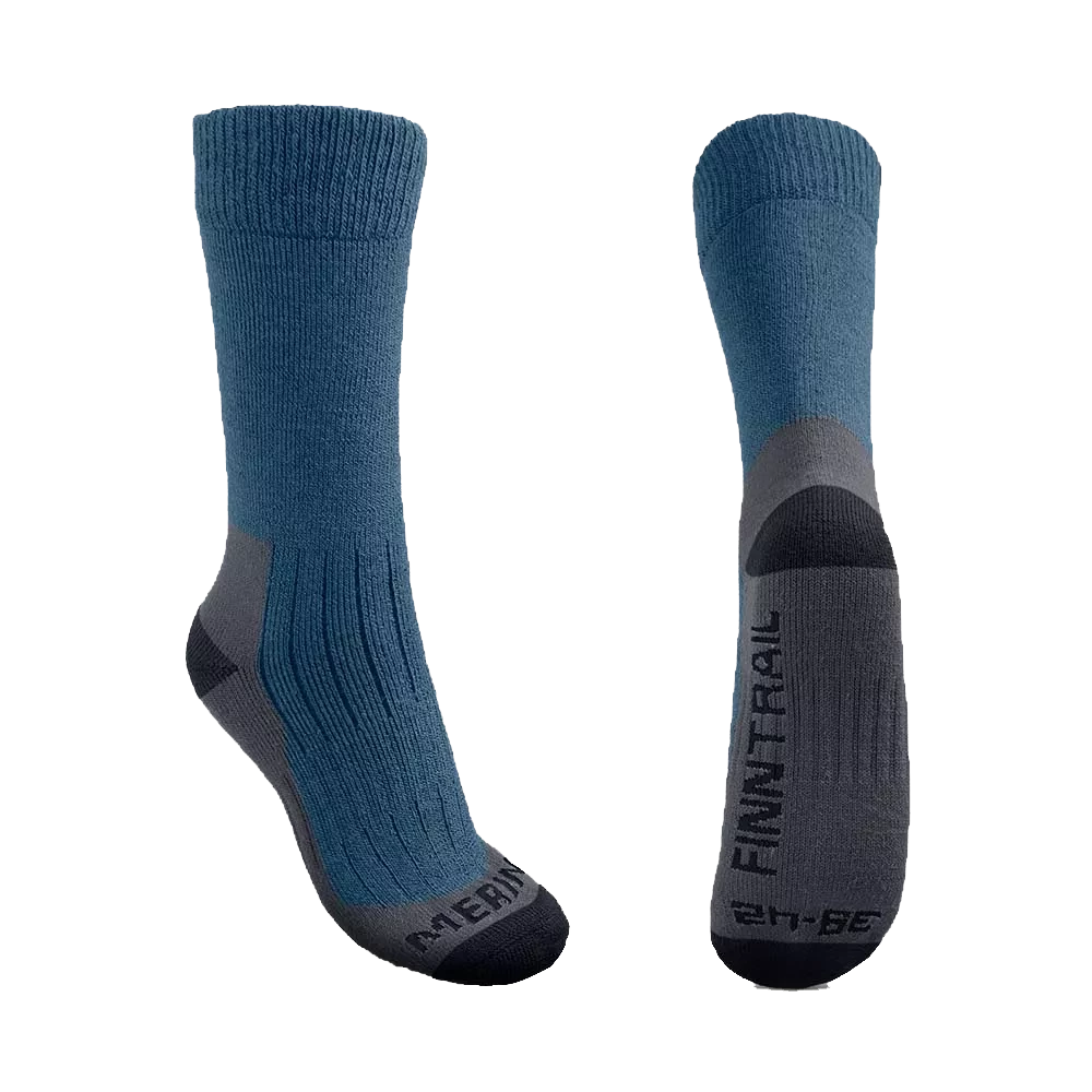 ТЕРМОШКАРПЕТКИ FINNTRAIL MERINO КОЛІР BLUE, фото 1