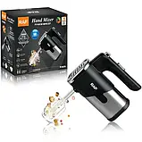 Міксер ручний для кухні RAF R.6630 двостержневий, 300 Вт, 5 швидкостей, з режимом турбо, фото 3