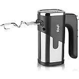 Міксер ручний для кухні RAF R.6630 двостержневий, 300 Вт, 5 швидкостей, з режимом турбо, фото 6