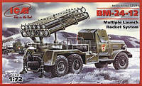 Сборная модель 1:72 боевой машины БМ-24-12