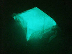 Люмінофор блакитного або зеленого світіння 30 грам, фото 2